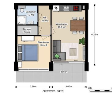 Te huur: Appartement Martinus Nijhofflaan in Delft - Foto 4