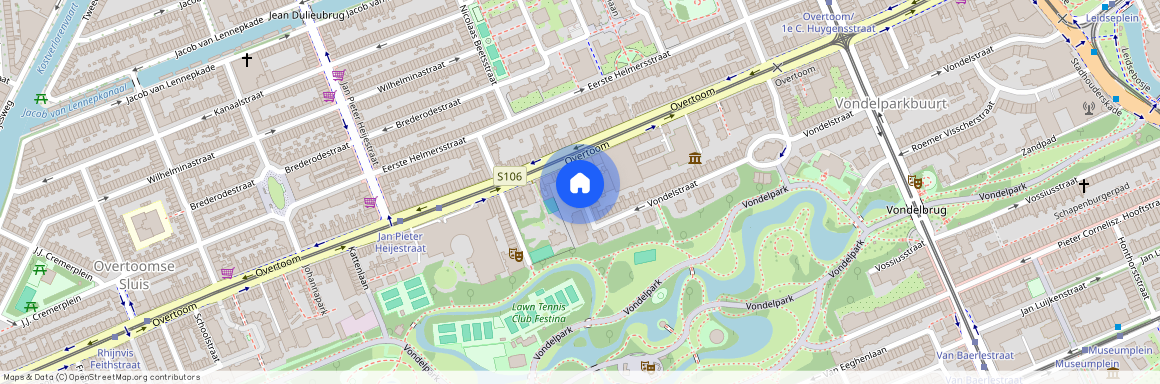 Vondelparkbuurt, 1054 GX, Anna van den Vondelstraat, Amsterdam