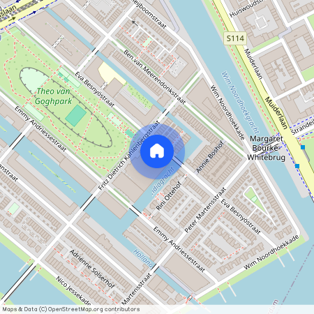 Eva Besnyöstraat 302, Theo van Goghparkbuurt, 1087LM, Amsterdam