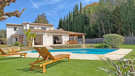 A louer, Mougins Cote d'Azur, maison contemporaine, piscine - Photo 2