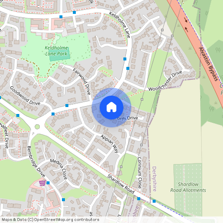 Chedworth Drive, Alvaston, Derby, DE24