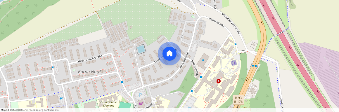 Semmelweisstraße 20, 04552 Sachsen - Borna