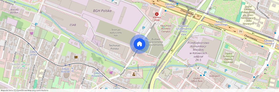 ul. Żelazna, Dąb, Katowice, śląskie