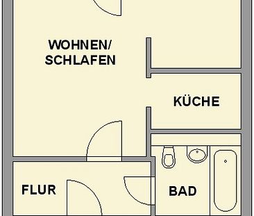 1-Raum-Wohnung zum fairen Preis - Foto 2