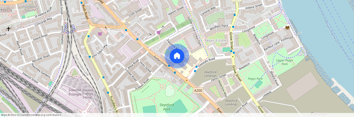 Clayton Drive, London, SE8