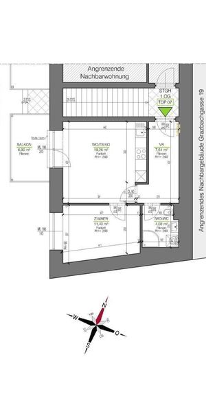 Sanierte Wohnung mit Balkon in der Nähe vom Dietrichsteinplatz - Provisionsfrei! - Foto 1