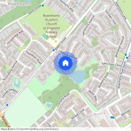 Rosebank Lodge, Lakeside Avenue, Rownhams, Southampton, SO16