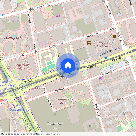 ul. Prosta, Mirów, Wola, Warszawa, mazowieckie