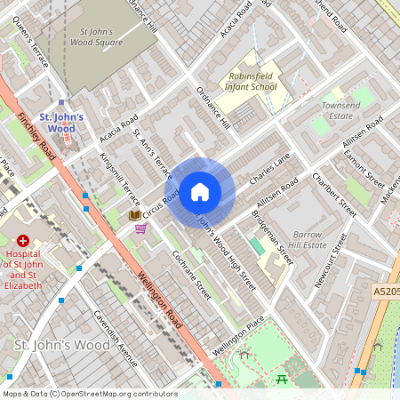 St Johns Wood Terrace, St John's Wood, London, NW8