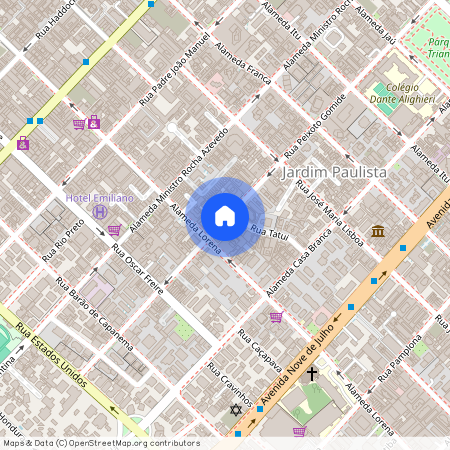 Rua Peixoto Gomide, 1653 - Jardim Pamplona Shopping - Jardim Paulista, São Paulo, São Paulo, 01409-003