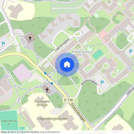 Eskilstuna, Södermanland, Lagmansgatan 6 B