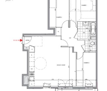 Location Appartement 4 pièces 78m² - Photo 6