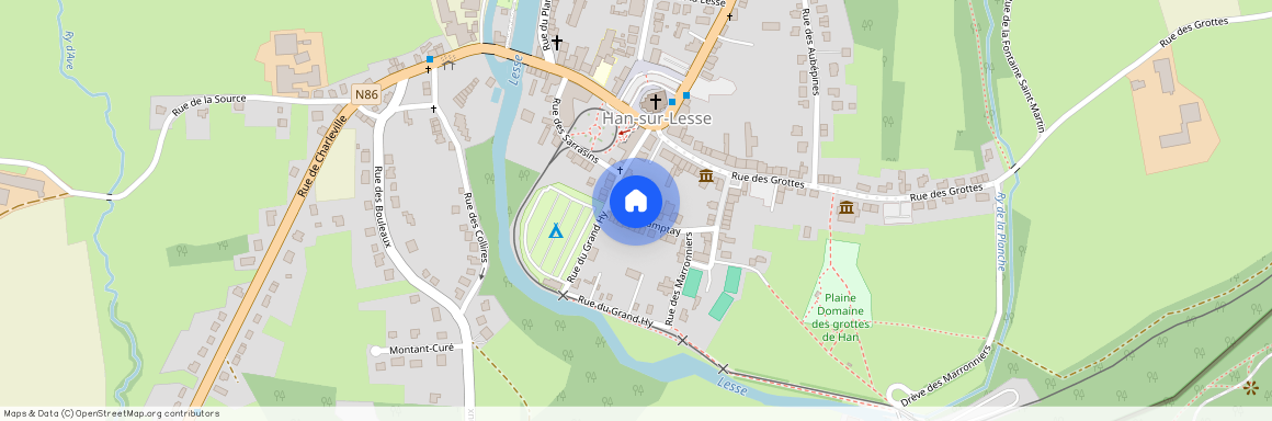 Rue d'Hamptay, 22, B032, 5580, Han-Sur-Lesse