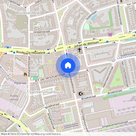 Van Verschuerbuurt, 6828 ZP, Van Oldenbarneveldtstraat, Arnhem