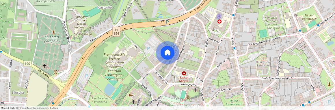 Żuławy, Gnieźnieński, Centrum, Gniezno, Gnieźnieński Gniezno