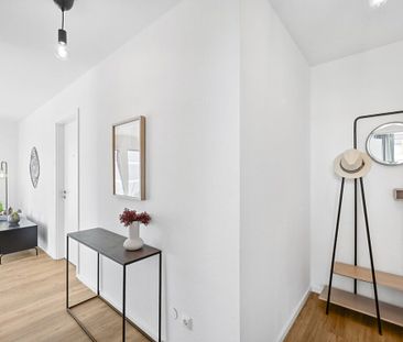 Groß, größer, LELA! 2-Zimmer-Neubauwohnung mit EBK und Balkon - Foto 1