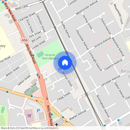 Victoria Lane Whitefield, Manchester, Lancashire, M45