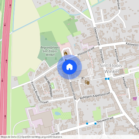 Kloosterstraat 1 / B1.3, 8880 Sint-Eloois-Winkel