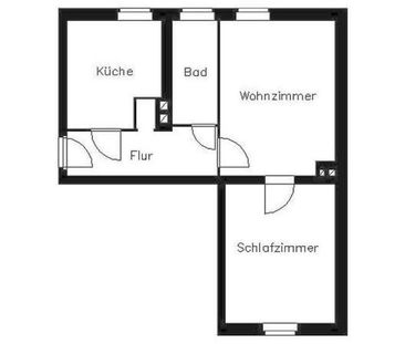Zentrale 2-Zimmer-Erdgeschosswohnung mit optimaler Anbindung - Photo 6