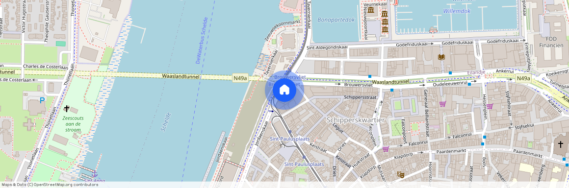 Van Meterenkaai 1 202, 2000 Antwerpen