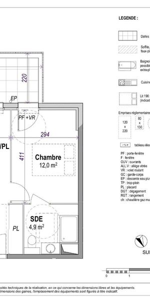 Location Appartement 2 pièces 38m² ORANGE 84100 - Photo 2