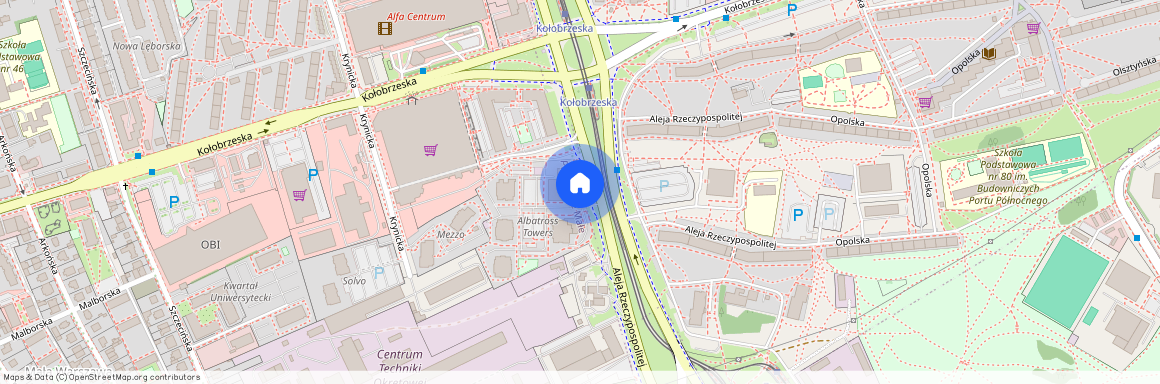 ul. Aleja Rzeczypospolitej, Gdańsk Przymorze