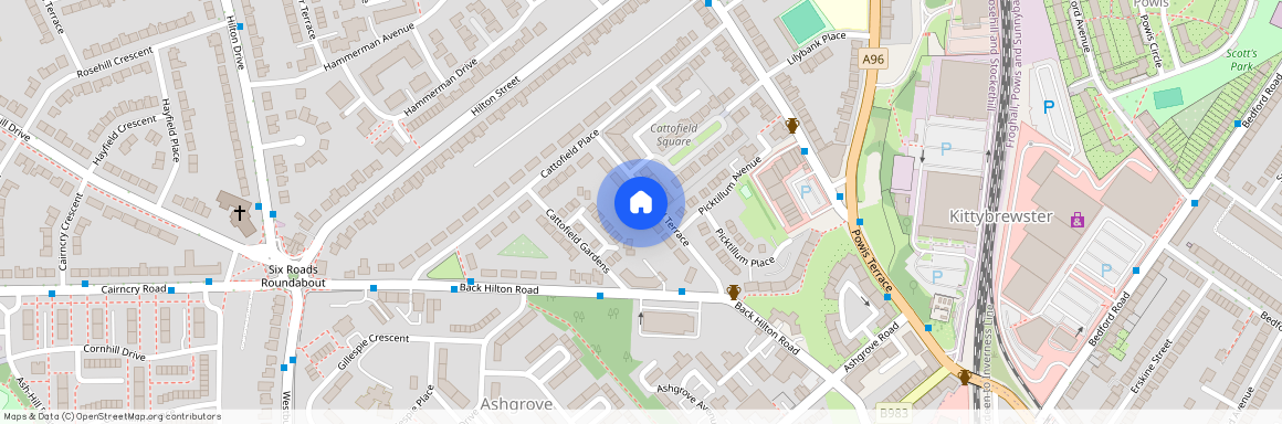 Cattofield Terrace, AB25