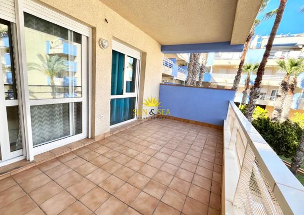 APARTMENT RENTAL WITH SEA VIEWS IN CAMPOAMOR, ORIHUELA COSTA