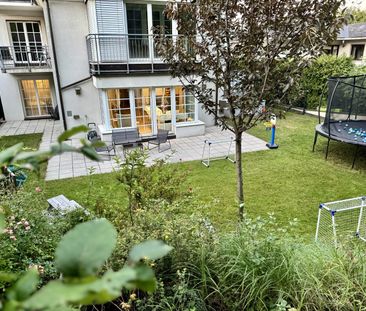 Großer Eigengarten: 4-Zimmer-Wohnung mit Saunahäuschen - Photo 5