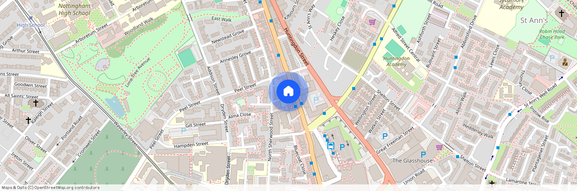 Mansfield Road, Nottingham, NG1