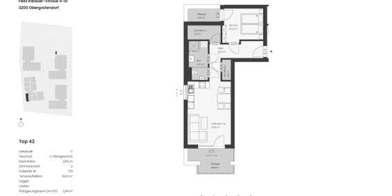 51,70qm 2ZI-S-Terrassenwohnung,Erstbezug, ökologische Bauweise - Photo 3