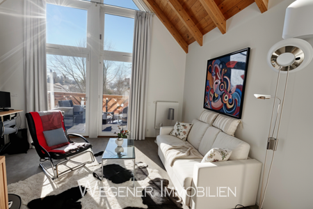 ***Pauschalmiete / Vollmöblierte Loftwohnung mit großzügigem Süd-Balkon in Waldtrudering!*** - Photo 5