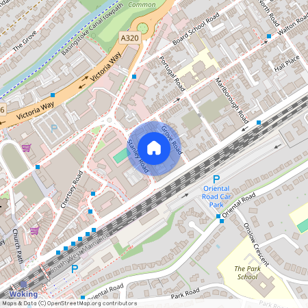 Burleigh Gardens, Woking, Surrey, GU21