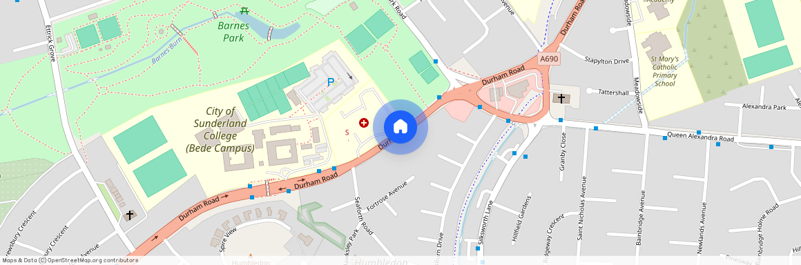 Humbledon Park, Sunderland, Tyne and Wear, SR3