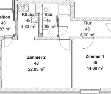 2 ZKB in Waldau mit Ausblick! - Photo 1