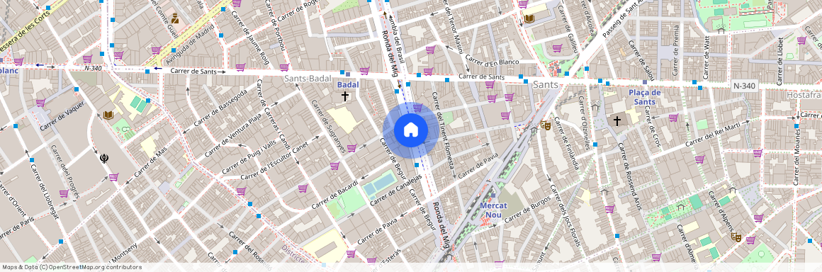 Rambla de Badal, Barcelona, Catalonia 08028