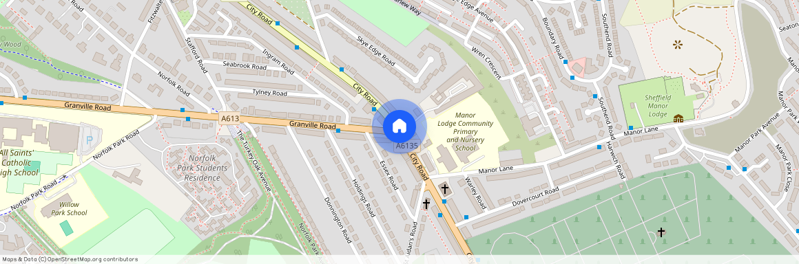 Granville Road, City Road, Sheffield, S2