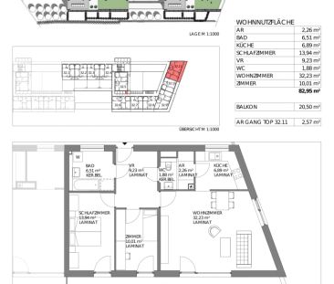 3-ZIMMER MIETWOHNUNG IN DER HAFENSTRASSE MIT GARAGE UND LOGGIA! - Foto 3