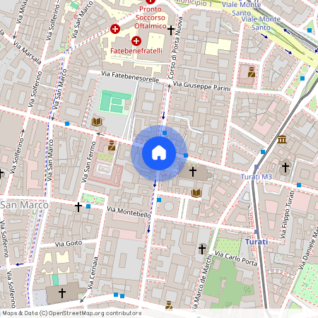 Corso di Porta Nuova, Włochy, Milan