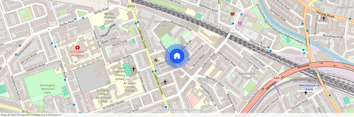 Faraday Road London W10, London, W10