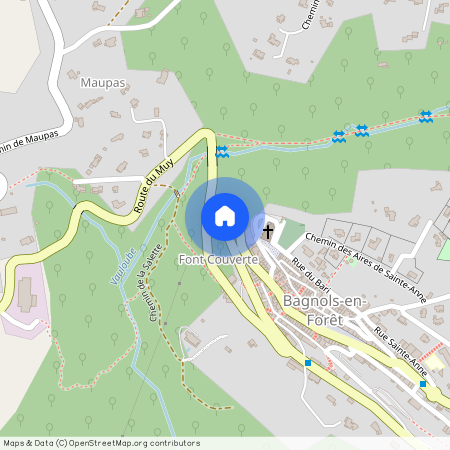 Bagnols en foret (83600)