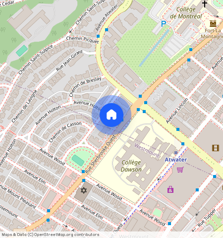 **, Rue Sherbrooke O., app. 4, Montréal (Ville-Marie)