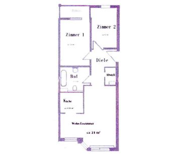 Moderne 3-Zimmer-Wohnung mit Balkon u. Außenstellplatz in Plauen – ... - Photo 1