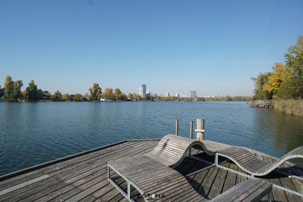 Doppelhaushälfte direkt bei der Alten Donau – Wohnen im Grünen mit Stadtnähe - Foto 1