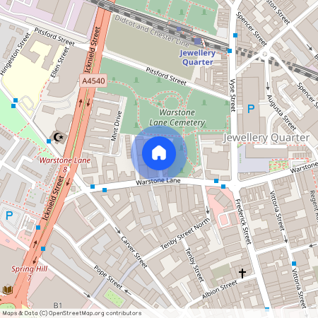 Warstone Parade East, City Centre, Jewellery Quarter, B18 6NR, Birmingham