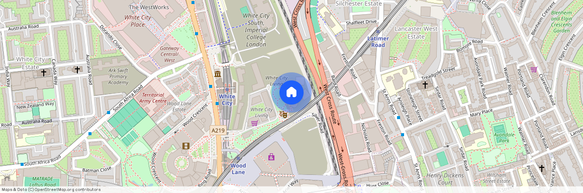 Parkside Apartments, Cascade Way, W12