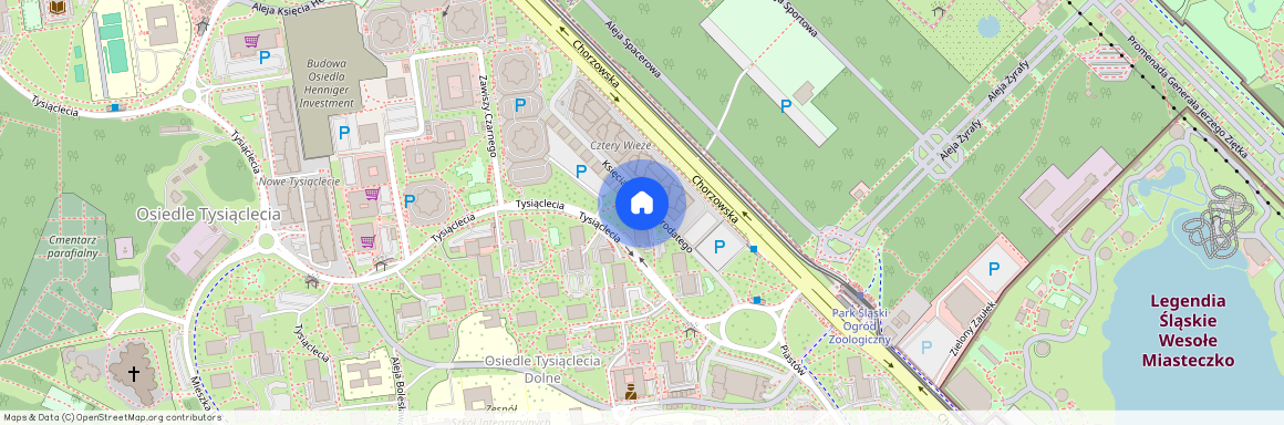 ul. Tysiąclecia 6, Osiedle Tysiąclecia, Katowice, śląskie