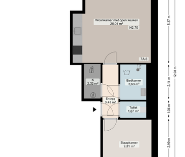 Te huur: Appartement Vismarkt in Groningen - Photo 2