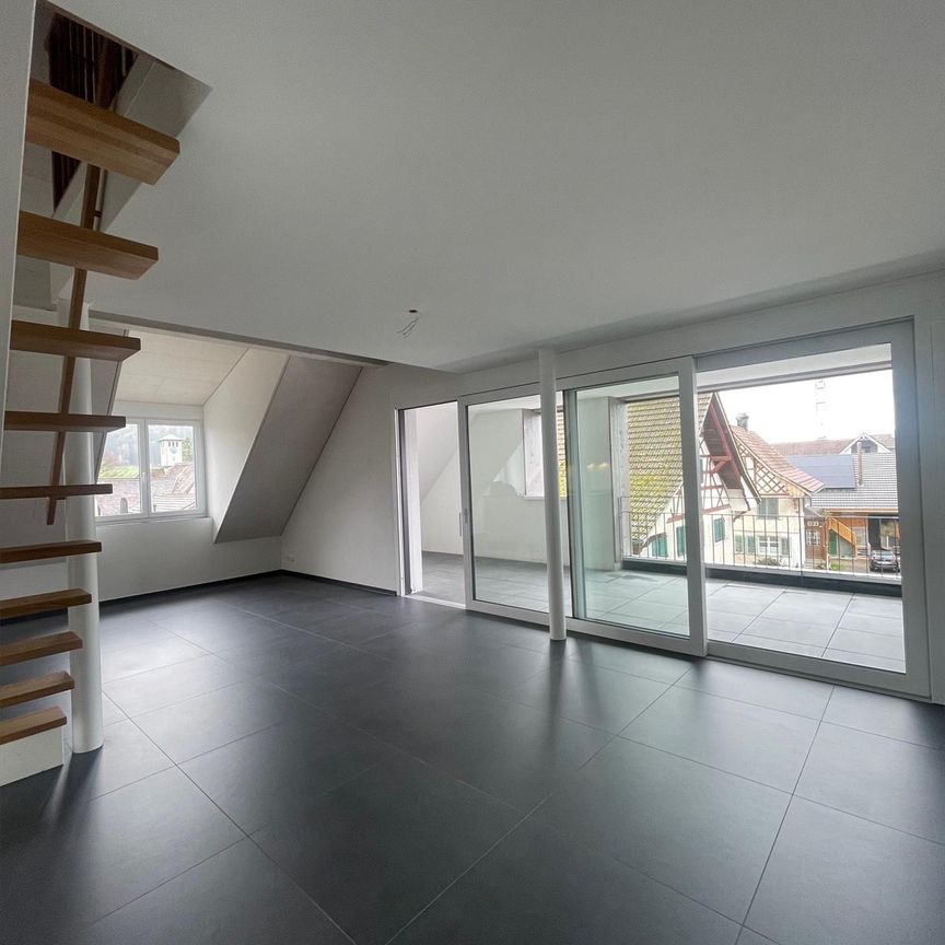 Exklusive Dach-Maisonette-Wohnung im Sunnedörfli Thundorf - Photo 1