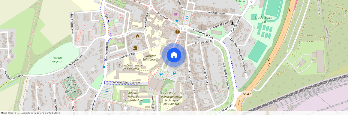 Avenue de l'Enseignement, 23 D, 7330 Saint-Ghislain